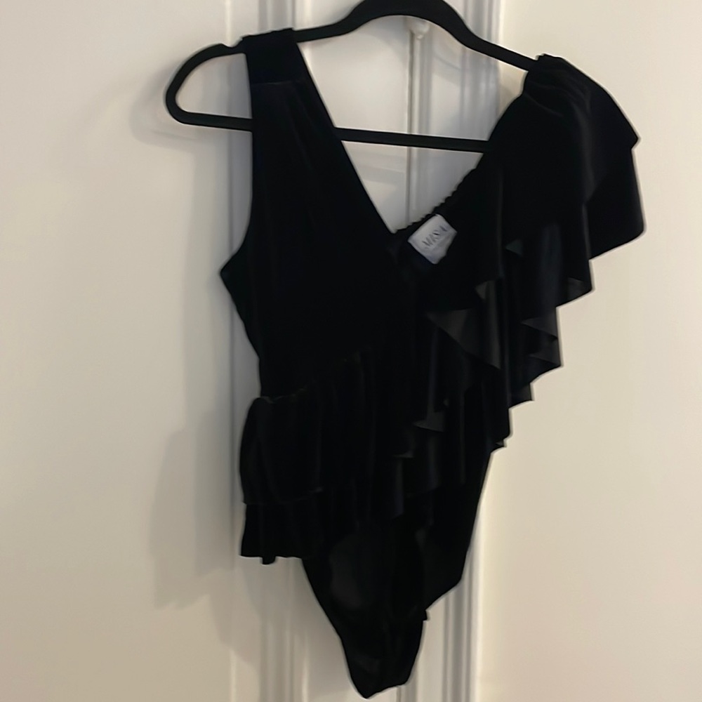 Misa velvet bodsuit